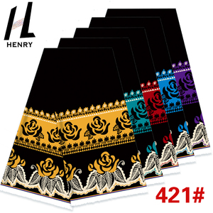 Henry Factory-vente directe <span class=keywords><strong>5</strong></span> couleurs de Polyester, Design Floral, tissu de vêtements de Style Micronesia - Product Image 3