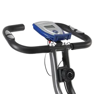 스크린 및 심박수 센서가 장착된 새로운 트렌드 X 형 실내 자기 운동 자전거