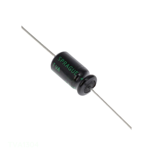 Condensador de Aluminio de 10 uF, 50V, Axial TH, Canal del Fabricante TVA1304 - Product Image 1