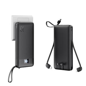 Banco <span class=keywords><strong>de</strong></span> Energía Portátil <span class=keywords><strong>de</strong></span> Carga Rápida al <span class=keywords><strong>por</strong></span> Mayor, Nuevo Estilo, PD 22.5W, Cable Integrado, 10000mAh, Bancos <span class=keywords><strong>de</strong></span> Energía para Teléfono - Product Image 2