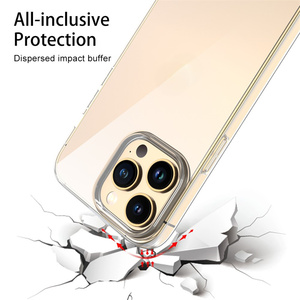Funda de teléfono transparente original de 2,0mm TPU para iPhone 16/16 Pro/16 <span class=keywords><strong>Plus</strong></span> funda de teléfono transparente a prueba de golpes para iPhone 16 Pro Max - Product Image 4