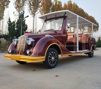 Autobús Clásico Eléctrico Personalizado de 11 Plazas, Fabricado en China, con Batería