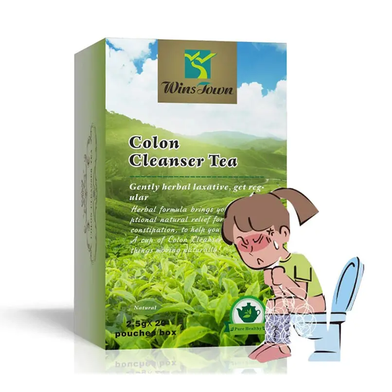 Thé nettoyant pour le côlon complément à base de plantes bio minceur détox Constipation thé Soulagement relaxant intestin thé de désintoxication pour nettoyer le côlon