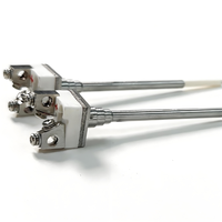 Thermocouple en métal précieux de type S, capteur de température haute précision, tube de protection 99% Al2O3, indice de protection IP55 pour usage industriel