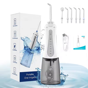 Irrigateur de bouche portatif de <span class=keywords><strong>jet</strong></span> <span class=keywords><strong>d</strong></span>'<span class=keywords><strong>eau</strong></span> de 350ml IPX7 avec le réservoir <span class=keywords><strong>d</strong></span>étachable - Product Image 5