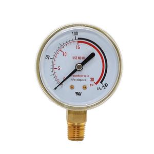 50mm Basınçlı Gaz Basınç Göstergesi <span class=keywords><strong>6</strong></span> <span class=keywords><strong>MPa</strong></span> Arka Bağlantılı Siyah Gövdeli - Product Image 5