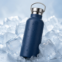 Botol Air Stainless Steel 304 Berinsulasi Vakum Lapis Ganda untuk Hiking, Camping, dan Gym di Luar Ruangan
