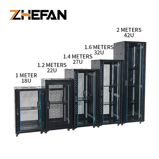 ZHEFAN 19'' Network 27U Cases Server Rack Telcecom Network Data Center Computer Server Rack Network Cabinet