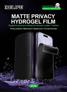 RELIFE Film hydrogel de confidentialité GF-3R délicat tactile mat pour machine à découper de <span class=keywords><strong>7</strong></span> pouces traceur d'écran de téléphone feuille de protection LCD - Product Image 3