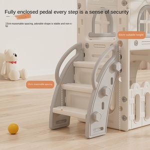 Tobogán de Plástico para Niños, Uso en Interiores, de 0 a 6 Años, Columpio Multifuncional para Bebés, Parque Infantil Familiar Pequeño, Modelo Little <span class=keywords><strong>Prodigy</strong></span> - Product Image 4