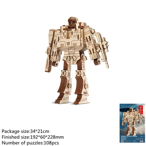 <span class=keywords><strong>2025</strong></span> Mới Bằng Gỗ Mô Hình <span class=keywords><strong>Robot</strong></span> 3D Câu Đố Đồ Chơi Tự Làm Lắp Ráp Gỗ Thủ Công Mỹ Nghệ Trẻ Em Món Quà Đồ Chơi - Product Image 6