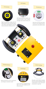 ECD-Q5000 fabricant 225 mètres pompe à béton joystick industriel sans fil télécommande - Product Image 5