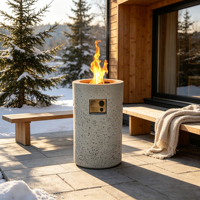 Brasero pour jardin, toit, véranda, balcon, terrasse, pelouse, camping, extérieur, jardinage