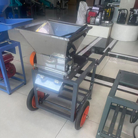 Machine à moudre le manioc portable, machine à moudre le manioc multifonctionnelle, machine de transformation de l'amidon de manioc