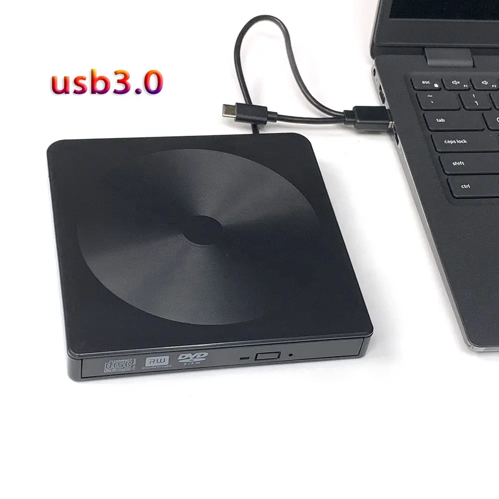 USB bên ngoài DVD-RW DVD/CD rewritable ổ đĩa USB 3.0 di động bên ngoài khe cắm DVD-RW CD-RW Burner Nhà Văn bên ngoài DVD lái xe