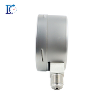 Manomètre personnalisable DaChengYiBiao avec cadran de 100 mm, boîtier en acier inoxydable 304, modèle YE-100F pour basse pression