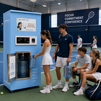 Distributeur d'eau RO 400 GPD pour usage domestique et communautaire avec pompe et moteur, garantie 1 an, station de remplissage pour petites entreprises