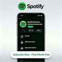 Activation rapide de 6 mois, profitez de votre vie musicale, compte de musique Premium Spotify