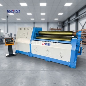 Machine à rouler les tôles SUNTAY W12 4 à quatre rouleaux, prix bas, qualité supérieure - Product Image 1