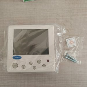 Termostato de Habitación Carrier TMS910SA, Panel de Control de Temperatura Electrónico con Pantalla LCD para Aire Acondicionado Central - Product Image 2