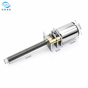 Motor DC sin Núcleo de 12 mm 1215 con Caja de Engranajes y Actuador <span class=keywords><strong>Lineal</strong></span> de Tornillo de Bisturí M4 - Product Image 1
