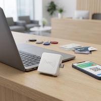 Lector RFID USB Micro de Largo Alcance ISO18000-6C, Lector RFID Tipo C para Android