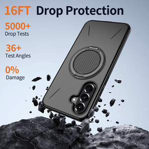 Capa Magnética para Celular com Rotação de 360 Graus para Samsung <span class=keywords><strong>Galaxy</strong></span> A06 A16 A26 A36 A56 A37 A57 A17 A07 S26 S25 Ultra Edge FE - Product Image 3