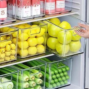 Công Suất Lớn Hình Chữ Nhật Nhựa Ngăn Kéo Tổ Chức Tiêm Nước Giải Khát Lưu Trữ Hộp Cho Nhà Bếp Tủ Lạnh Trái Cây Trứng Sinh Thái Thân Thiện - Product Image 3