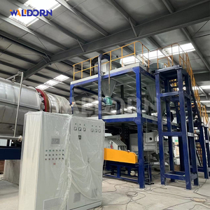 Machine de recyclage de batteries au lithium 300-2000 kg/h avec moteur et roulement à engrenages pour la récupération de la masse noire - Product Image 6