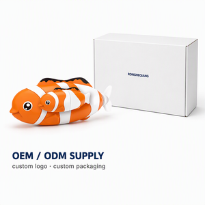 Rongheqiang Magnetisches Eltern-Baby Clownfisch Badespielzeug-Set für Kleinkinder Wasserspielzeug Großhandel OEM ODM Lieferant - Product Image 6