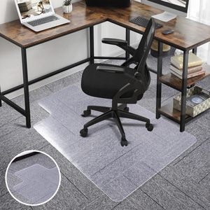 Durable 36''*48'' Clear PVC Office Chair Mat Nailed <strong>Plastic</strong> <strong>Floor</strong> Carpet <strong>Protector</strong> with Lip Vinyl Flooring - Product Image 4
