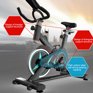 <span class=keywords><strong>Bicicleta</strong></span> de <span class=keywords><strong>Spinning</strong></span> PINJIAN Comercial y Doméstica de Doble Uso, Mini, Portátil, con Marco de Acero, Pedestal Estable, Silenciosa, Ultrasilenciosa - Product Image 4