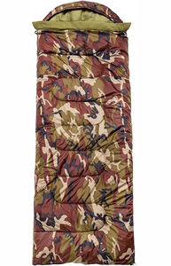 Nhà máy cung cấp giá rẻ giá ngoài trời bền ngụy trang chiến thuật mùa đông cắm trại bán buôn túi ngủ - Product Image 2