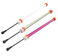 Éclairage LED pour élevages avicoles, tube T8, IP67, sans scintillement, gradation 0-100%, suspension horizontale