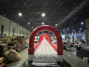 Cheap Price Custom Commercial Kids <strong>Inflatable</strong> Water <strong>Slides</strong> Backyard Cheap <strong>50m</strong> <strong>Inflatable</strong> <strong>slip</strong> <strong>and</strong> <strong>Slide</strong> with Pool - Product Image 4