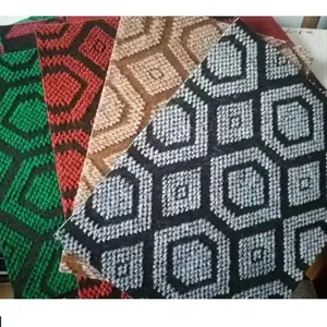 Tekstil Lantai Rumah Baru Karpet Jacquard Berlubang Jarum Felt Warna Ganda