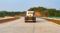 Camion à bras de ramassage Shacman 6x4 en promotion avec station de compactage des déchets, solution de système de transfert