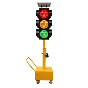 Di động không dây năng lượng mặt trời Powered đường sắt tín hiệu ánh sáng xây dựng tạm thời di chuyển điều khiển từ xa hệ thống di động <span class=keywords><strong>LED</strong></span> tín hiệu - Product Image 1