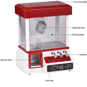 <span class=keywords><strong>2026</strong></span> Nuevo Kit de Máquina de Garras de Peluches <span class=keywords><strong>Mini</strong></span> de Alta Calidad, Mega Máquina Electrónica de Captura de Juguetes con Aceptador de Billetes - Product Image 3