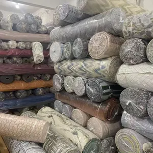 Textile High Quality Stock Lot Chenille Jacquard Fabric Curtain Fabrics For Home Textile Curtain Pillow