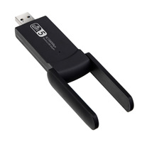 Adaptador WiFi USB RTL8812 2.4G 5.8G, Dongle Inalámbrico Ethernet, Tarjeta de Red de 1300Mbps