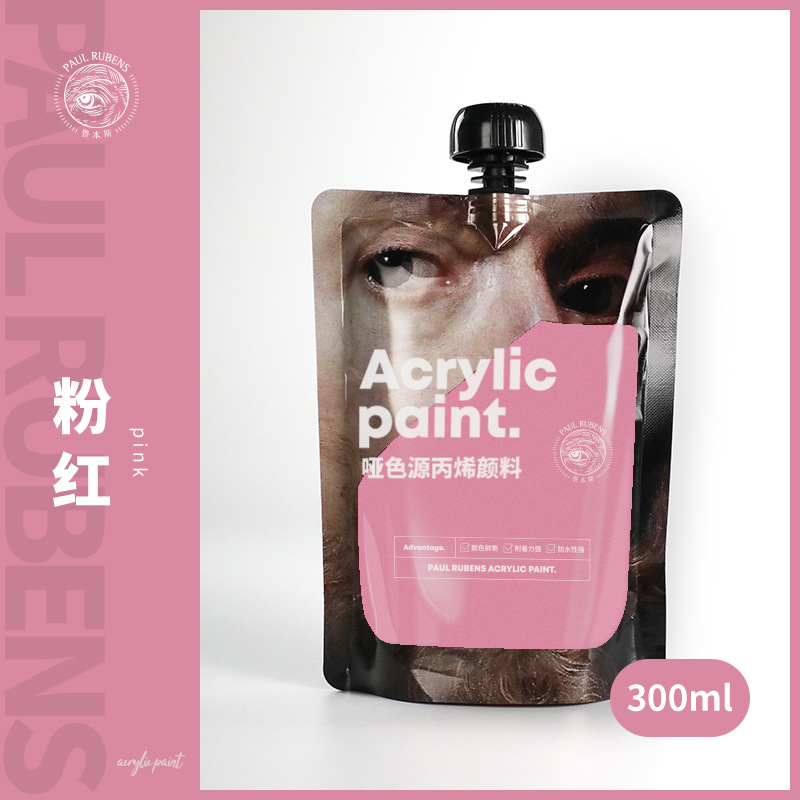 Acrylic 300ml pink - 300ml