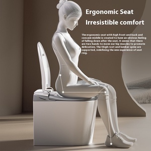 Nhà vệ sinh thông minh chống vi khuẩn Ghế tự động tuôn ra CHẬU VỆ SINH chức năng tiết kiệm năng lượng điều khiển tiên tiến tiết kiệm nước P-trap S-trap - Product Image 3