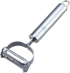 Éplucheur à pommes de terre en acier inoxydable, bord tranchant, trancheuse à légumes durable, outil de cuisine - Product Image 1