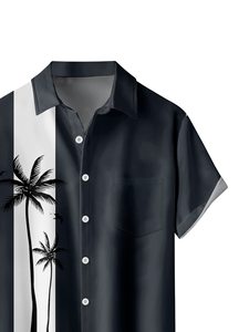 Camicie hawaiane da spiaggia stampate da uomo con <span class=keywords><strong>Aloha</strong></span> floreale Casual Casual a maniche corte estive di Design gratuito - Product Image 3
