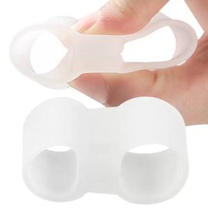 Correcteur d'oignon séparateur d'orteils Gel de silicone Hallux Valgus lisseur entretoises orthopédiques pour orteils soulagement de la douleur soins des pieds - Product Image 5
