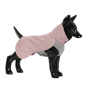 스트레치 플리스 애완동물 재킷 풀오버 플리스 코트 중대형견용 가을 야외 착용 따뜻하게 유지하는 애완동물 의류 - Product Image 5