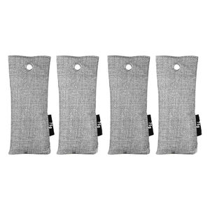 Prix plus bas 75g/50g Sac de charbon de bambou naturel respirant Élimination des odeurs Utilisation domestique <span class=keywords><strong>D</strong></span>ésodorisant Purificateur de l'<span class=keywords><strong>air</strong></span> Sacs de charbon de bambou - Product Image 3