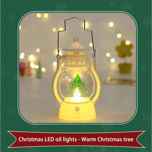 Lámpara de Queroseno Retro de Decoración Navideña Internacional de Abril, Regalo de Pony, Lámpara Portátil Creativa para Bar, Halloween, Festival de Fantasmas - Product Image 5