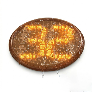 Module de feux de circulation <span class=keywords><strong>à</strong></span> <span class=keywords><strong>compte</strong></span> <span class=keywords><strong>à</strong></span> <span class=keywords><strong>rebours</strong></span> tricolores (rouge, jaune et vert) étanche IP66 400 mm DC12V du fabricant - Product Image 5